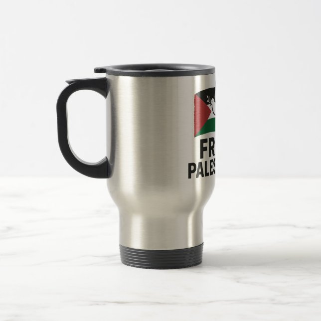 Caneca Térmica palestina livre (Esquerda)