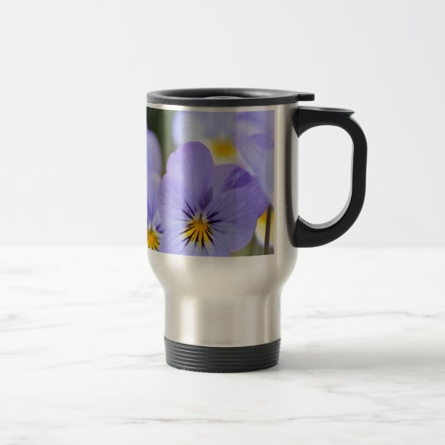 Caneca Térmica Pálidas Pálidas Azuis (Direita)