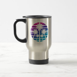 Caneca Térmica Palmeira Havaiana Praia Férias de Verão