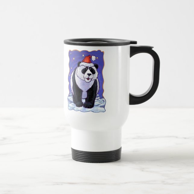 Caneca Térmica Panda Bear Christmas (Direita)