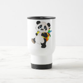 Caneca Térmica Panda Bear com mochila