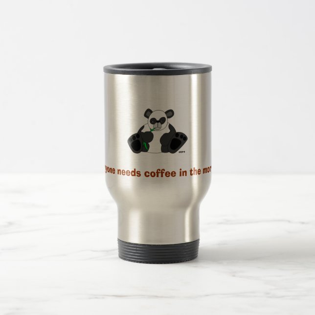 Caneca Térmica panda_drawing_st5, todos precisa o café no… (Centro)