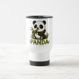 Caneca Térmica panda e bambu