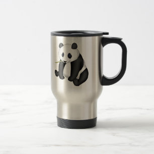 Caneca Térmica Panda que come o bambu