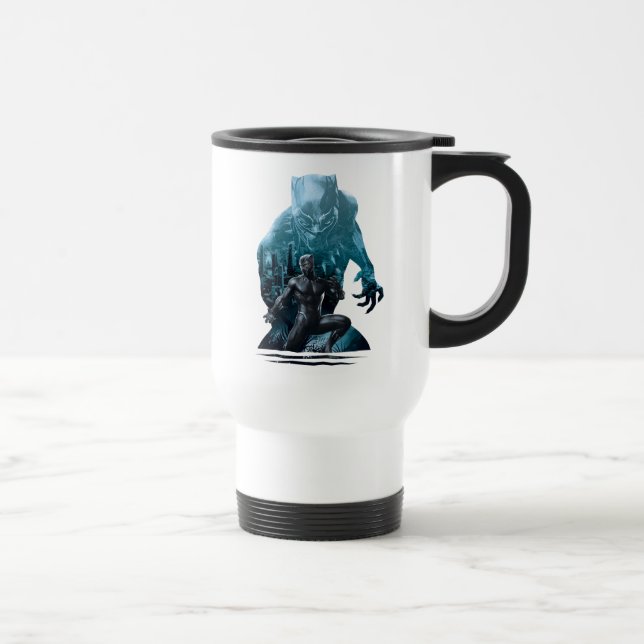 Caneca Térmica Pantera Preta| Exclusão (Direita)