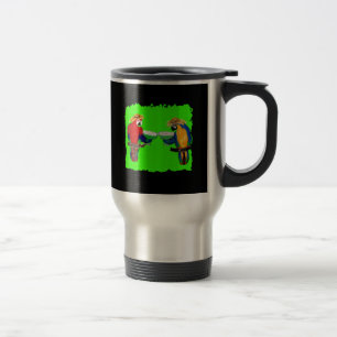 Caneca Térmica Papagaios Bêbados
