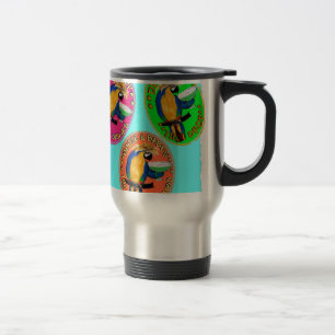Caneca Térmica PAPagaios BÊBADOS