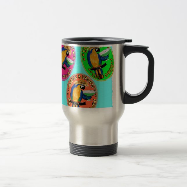 Caneca Térmica PAPagaios BÊBADOS (Direita)