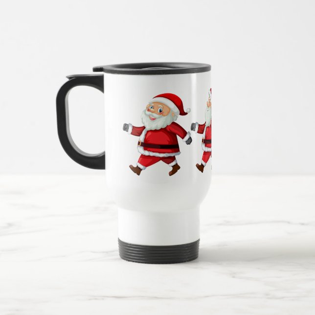 Caneca Térmica Papai Noel (Esquerda)