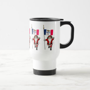 Caneca Térmica Papai Noel Com Alferes De Iowa