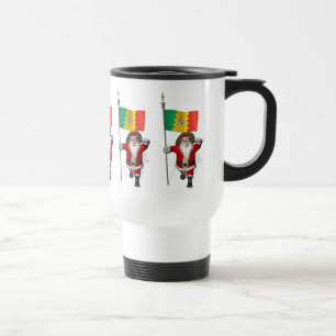 Caneca Térmica Papai Noel Com Alferes De Los Angeles