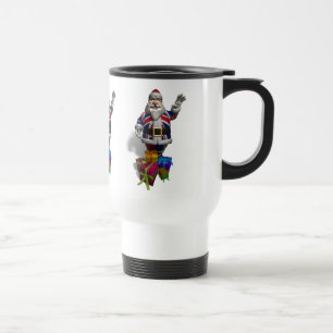 Caneca Térmica Papai Noel do Reino Unido