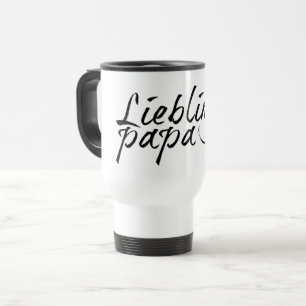 Caneca Térmica Papai querido - escrita preta 00001
