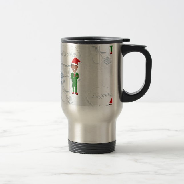 Caneca Térmica papais noeis de barack obama (Direita)