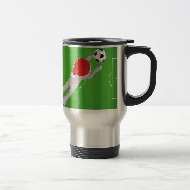 Caneca Térmica papais noeis de futebol (Direita)