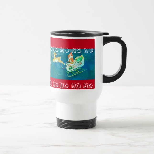Caneca Térmica Papais noeis Sleigh (Direita)