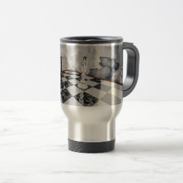 Caneca Térmica Para Amantes de Xadrez