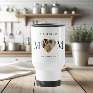 Caneca Térmica Para o coração fotográfico da melhor mãe   Persona