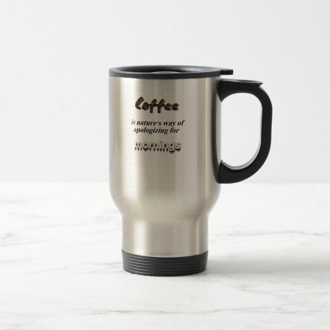 Caneca Térmica Para os amantes do café (Direita)