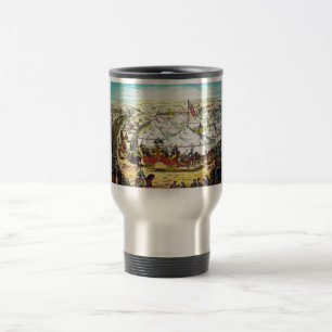 Caneca Térmica Parada do circo do vintage