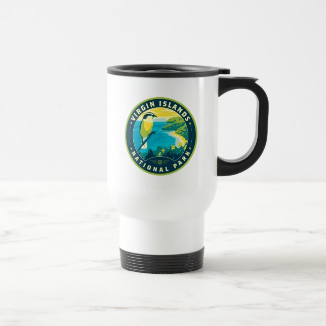 Caneca Térmica Parque Nacional das Ilhas Virgens (Direita)