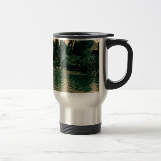 Caneca Térmica Parque Nacional Grand Teton. Paisagem linda (Direita)