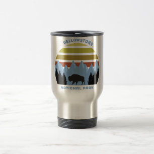 Caneca Térmica Parque Nacional Yellowstone Souvenir