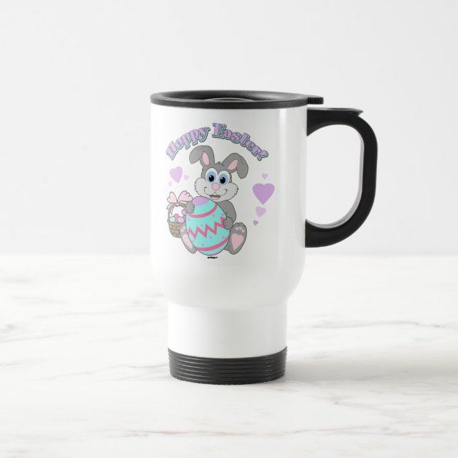 Caneca Térmica Páscoa Hoppy! Coelho da Páscoa (Direita)