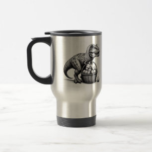 Caneca Térmica Páscoa T-Rex