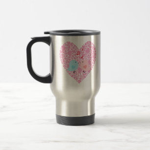 Caneca Térmica Pássaros do Amor