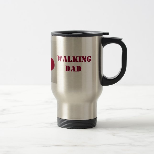 CANECA TÉRMICA PATA DE PAPAI CAMINHANDO (Direita)