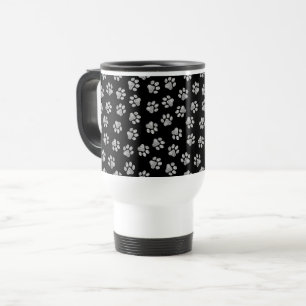 Caneca Térmica patas de rabo, patas de cão, patas brancas