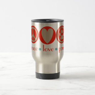 Caneca Térmica Patas do amor da paz