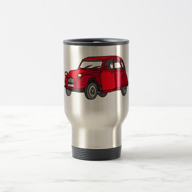 Caneca Térmica Pato vermelho (2CV) (Centro)