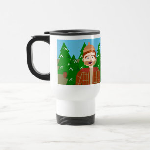 Caneca Térmica Paul Bunyan Illustrated Mug