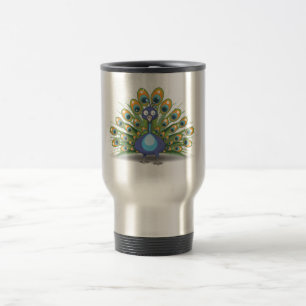 Caneca Térmica Peacock