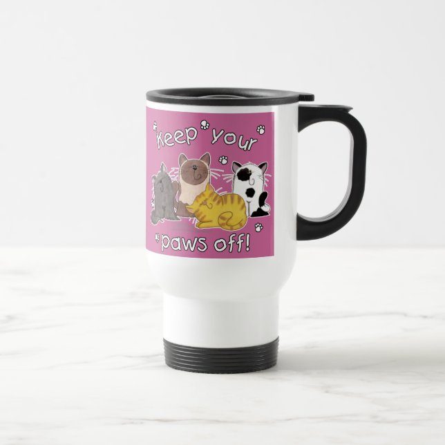 Caneca Térmica Peças Desligadas! (Gatos) (Direita)
