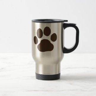 Caneca Térmica Pegadas de Patas de Cachorro Grande