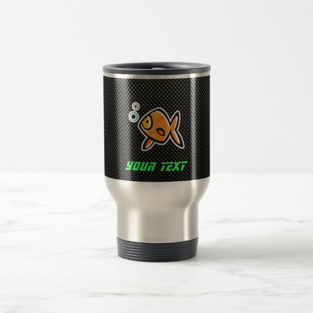 Caneca Térmica Peixe dourado lustroso (Centro)