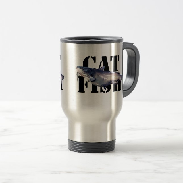 Caneca Térmica Peixe-gato (Frente Esquerda)