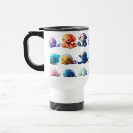 Caneca Térmica peixe tropical