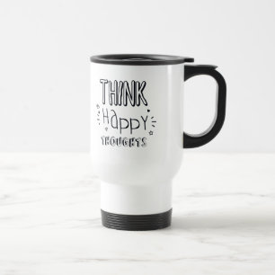 Caneca Térmica PENSE Pensamentos FELIZES