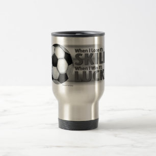 Caneca Térmica Perder Skill ganha Futebol com sorte