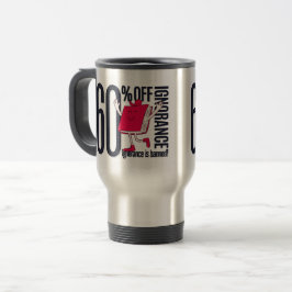 Caneca Térmica Personagem do Livro Vermelho Caprichoso Ignorância