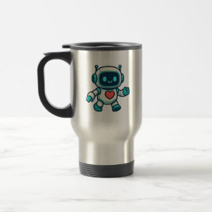 Caneca Térmica Personagens de IA e Robô
