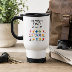 Caneca Térmica Personalizado Este Pai Incrível Pertence A Perso