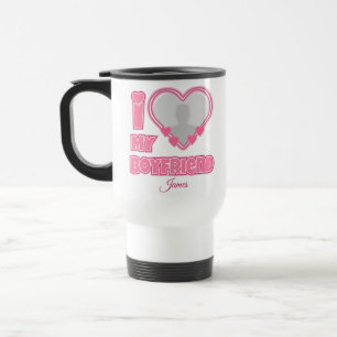Caneca Térmica Personalizado Eu Amo Meu Namorado - Adicionar Foto