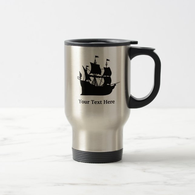 Caneca Térmica Personalizado para Entrega Pirata (Direita)