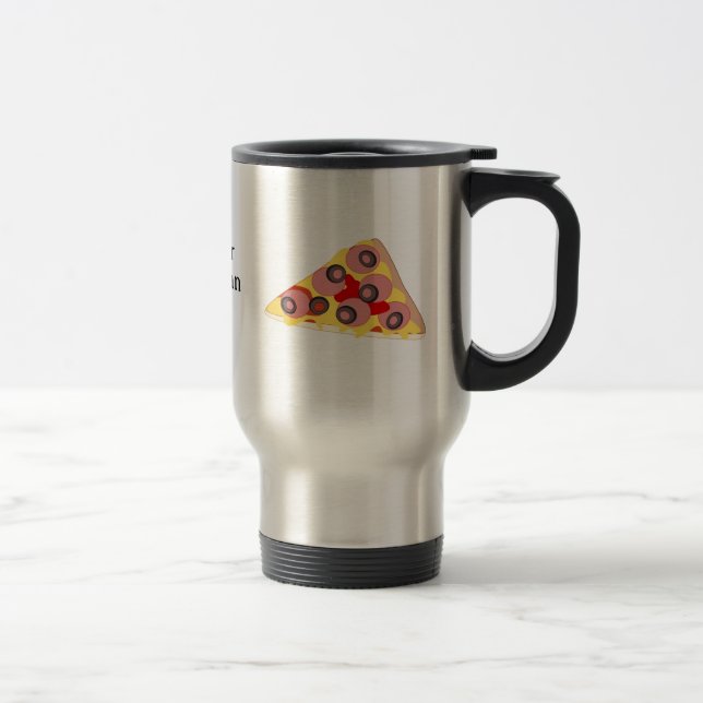 Caneca Térmica Personalizar este gráfico de pizza fina (Direita)