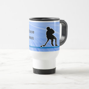Caneca Térmica Personalizar jogador de Silhout do Hockey Sports